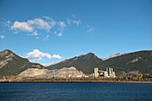 Kanada, Banff National Park; Alberta, Kalksteinabbau