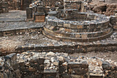 Israel, Ruins of Ancient Tiberius on sea of Galilee; Ancient Tiberius