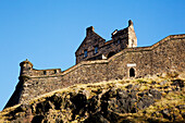 Vereinigtes Königreich, Schottland, Blick auf Edinburgh Castle; Edinburgh