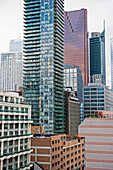 Canada, Ontario, Various High Rise Buildings And Skyscrapers; Toronto