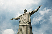 Christus der Erlöser Statue, Corcovado Berg, Tijuca Forest National Park; Rio De Janeiro, Brasilien