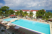 Simpson Bay Resort Poolbereich, Simpson Bay; Sint Maarten, Niederländisch-Westindien