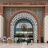 Marrakesh Railway Station; Marrakesh, Marrakech-Tensift-El Haouz, Morocco