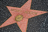 Michael Jackson Star auf dem Hollywood Boulevard; Hollywood, Kalifornien, Vereinigte Staaten von Amerika