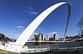 Gateshead Millenium Bridge; Newcastle, Tyne And Wear, England