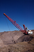 Black Coal Mining, Removing Overburden, Open Cut Mine