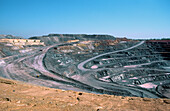 Uranium Mine, Open Cut, Australia
