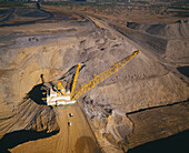 Black Coal Mining, Open Cut Coal Mine, Australia