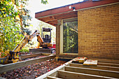 Construction on Home, Toronto, Ontario, Canada