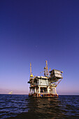 Offshore-Ölbohrinsel Kalifornien, USA