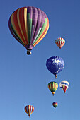 Hot Air Balloons, Albuquerque Fiesta, Albuquerque, New Mexico, USA