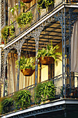 Close Up of Balconies, New Orleans, USA