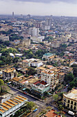 Überblick über den Stadtteil Vedado, Havanna, Kuba