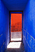 Türöffnung, Kloster Santa Catalina, Arequipa, Peru