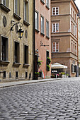 Cobblestone Street, Stare Miasto, Warsaw, Poland
