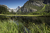 Half Dome mountain in Yosemite National Park in California, USA