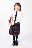 Girl in School Uniform