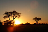 Sonnenuntergang, Okahandja, Otjozondjupa Region, Namibia