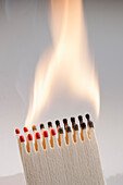 Burning Matches