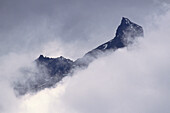 Tip of Mountain Peak, Torres Del Paine, Chile