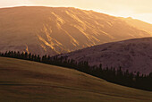 Sonnenuntergang bei Wanaka, Südinsel, Neuseeland