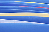 Abstract of Canoes, Belleisle Bay, New Brunswick, Canada
