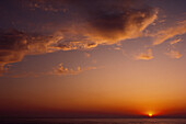 Sonnenuntergang, Südlicher Kopf Grand Manan Island New Brunswick, Kanada