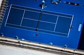 Aerial view of the Australian Open Tennis tournament, Melbourne, Australia.