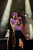 Mexican band Cafe Tacvba performing live at Vive Latino 2022 Music Festival in Zaragoza, Spain