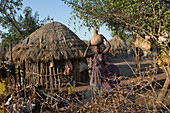 Mursi-Stamm in Südäthiopien,