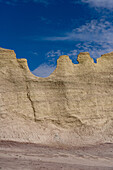 Eroded clay features of the Morrison Formation in the Caineville Desert near Hanksville, Utah.