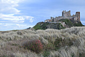 Bamburgh Castle, Bamburgh, Northumberland Coast, Northumbria, England, United Kingdom, Europe