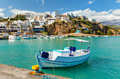 Hafen von Agia Galini, Südküste, Kreta, Griechische Inseln, Griechenland, Europa