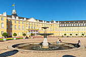 Karlsruhe Palace, Karlsruhe, Baden-Wurttemberg, Germany, Europe