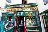 Shakespeare und Company Buchhandlung, Paris, Frankreich, Europa