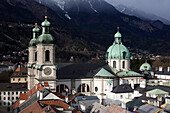 Das Zentrum von Innsbruck, Österreich, Europa