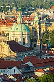 St. Nicholas Church, Mala Strana, UNESCO World Heritage Site, Prague, Bohemia, Czech Republic (Czechia), Europe