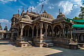 Hutheesing Jain Temple, Ahmedabad, Gujarat, India, Asia