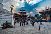 Tempel, Durbar Square, UNESCO-Weltkulturerbe, Kathmandu, Nepal, Asien
