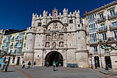 Santa Maria Gate, Burgos, UNESCO World Heritage Site, Castile and Leon, Spain, Europe