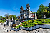 Sanctuary of Bom Jesus do Monte, UNESCO World Heritage Site, Braga, Minho, Portugal, Europe