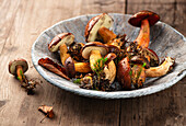 Mixed wild mushrooms