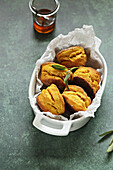 Pumpkin parmesan scones with sage