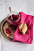 Beetroot and apple chutney