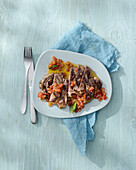 Tagliata mit Vierge-Sauce