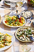 Sommerliche italienische Gerichte