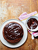 Gluten-free buttermilk chocolate cake