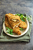 Schwertfisch-Cordon Bleu mit Caciocavallo di Vulcano