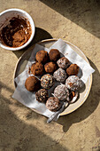 Chocolate homemade truffles