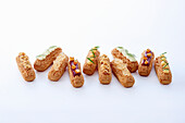 Savoury eclairs